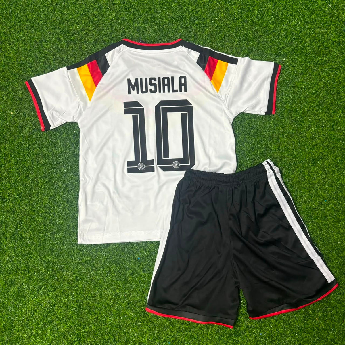 Germany 2026 World Cup Kids Home Football Jersey – Jamal Musiala 10# – Back View