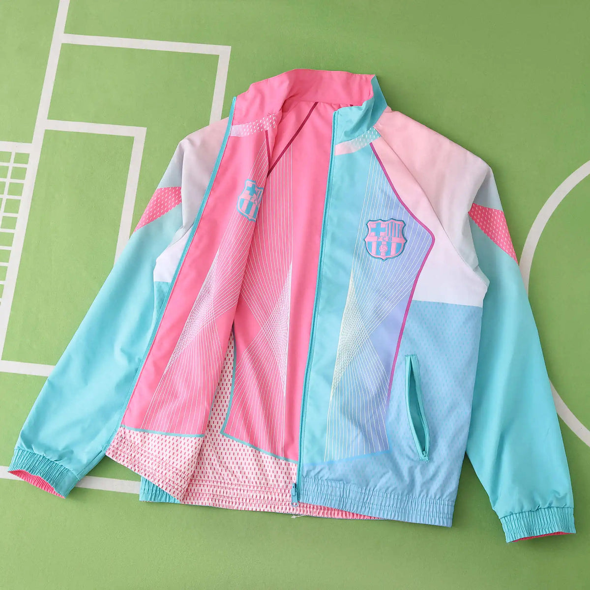 Barcelona 2025-26 Both Sides Miami Version Windbreaker Windjacke – 4