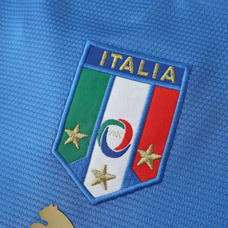 2006 Italy Season Home Blue Retro Football Jersey – 6