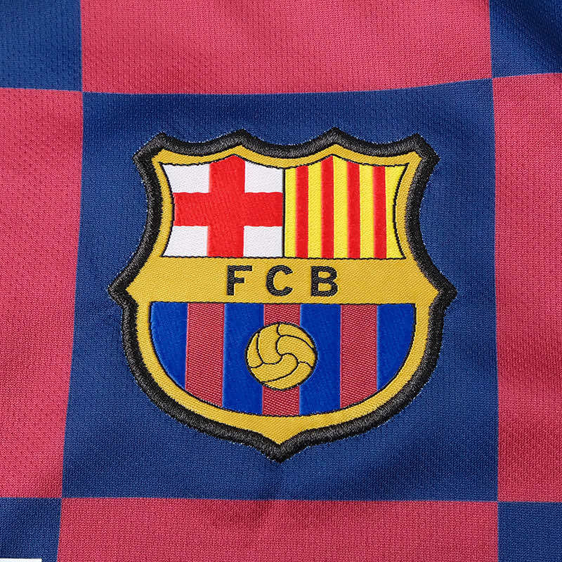 Barcelona 2019-20 Season Home Retro Jersey – Detailed View