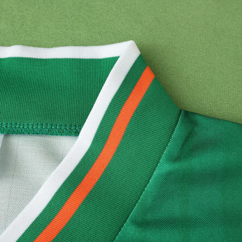 Ireland 1992 Season Home Retro Jersey Soccer – Front View