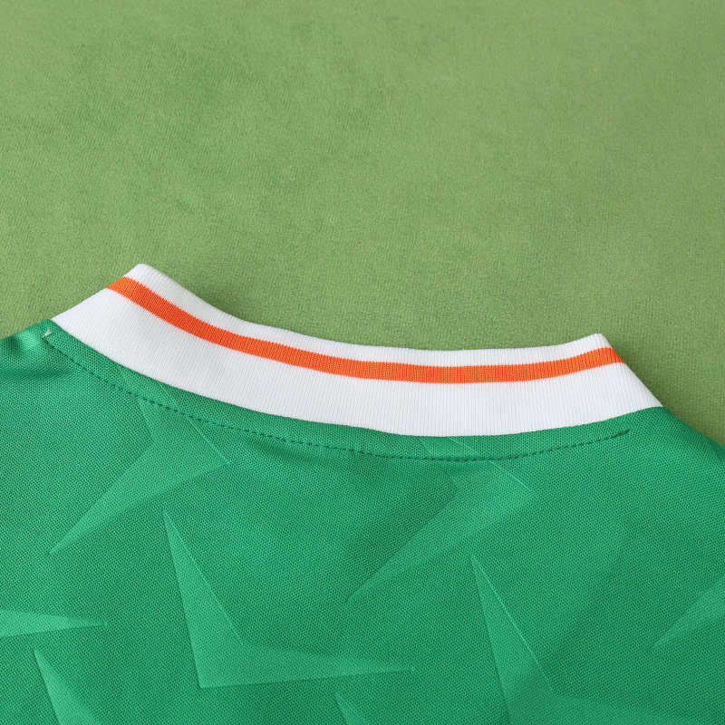 Ireland 1990 Season Home Retro Jersey Soccer – 10
