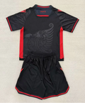 Albania 2025-26 Home Kid Jersey – Back View