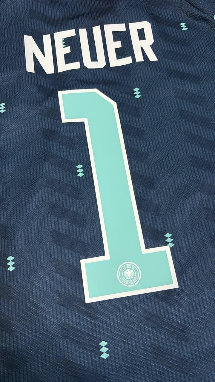 Manuel Neuer Germany 2026 World Cup Goalkeeper Blue Football Jersey – 5