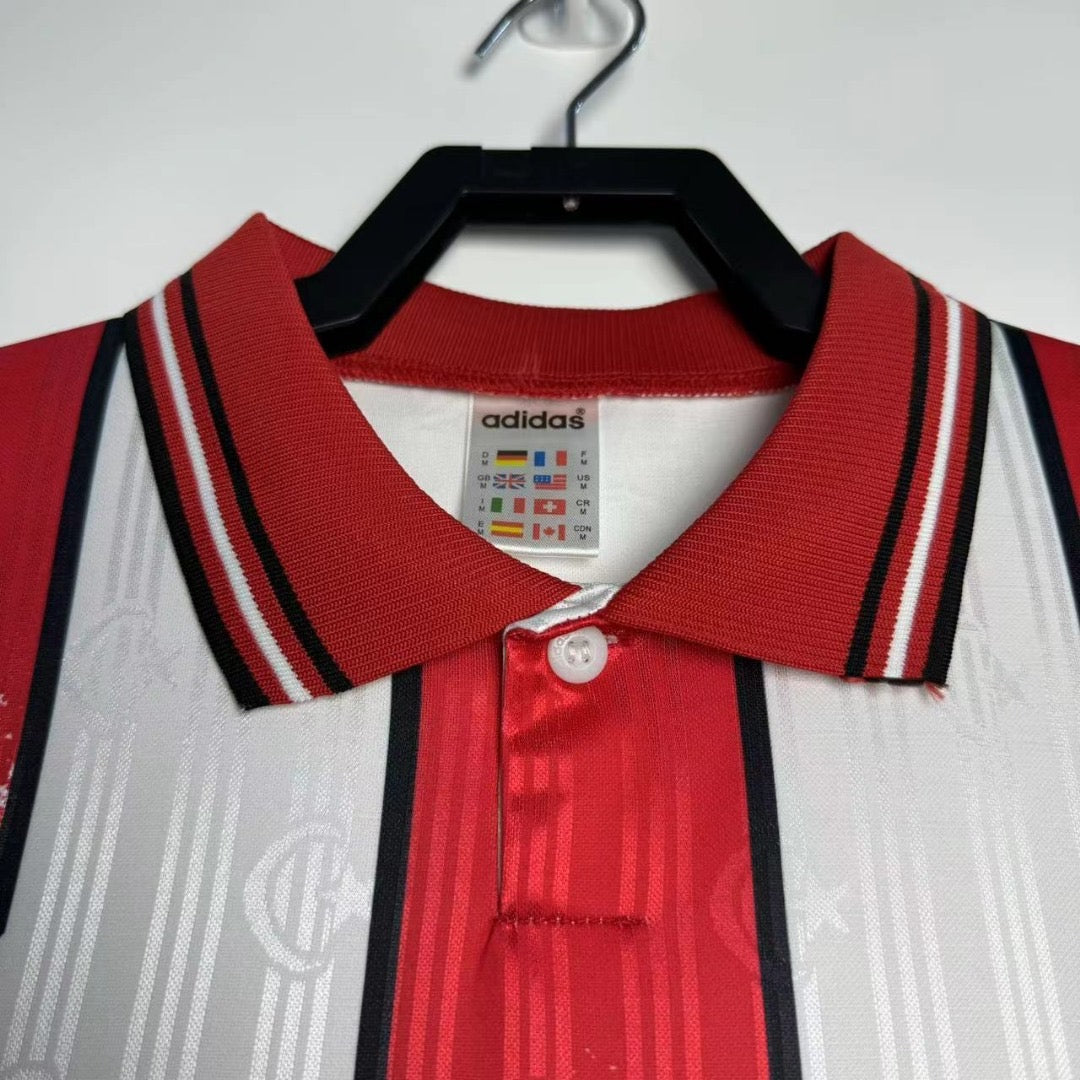 1996 Bülent Korkmaz Türkiye White Retro Football Jersey – 4