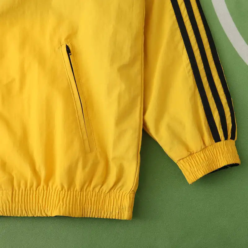 Jamaica Bob Marley Reversible Yellow Black Jacket Both Size Jacket – 13