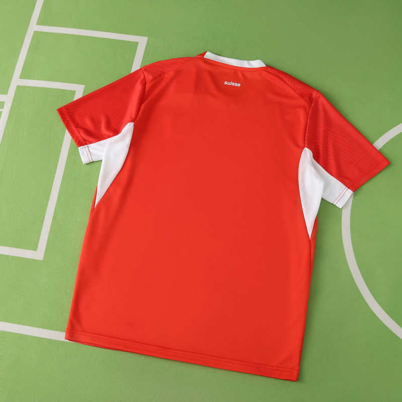 Switzerland 2026 World Cup Home Jersey – Back View