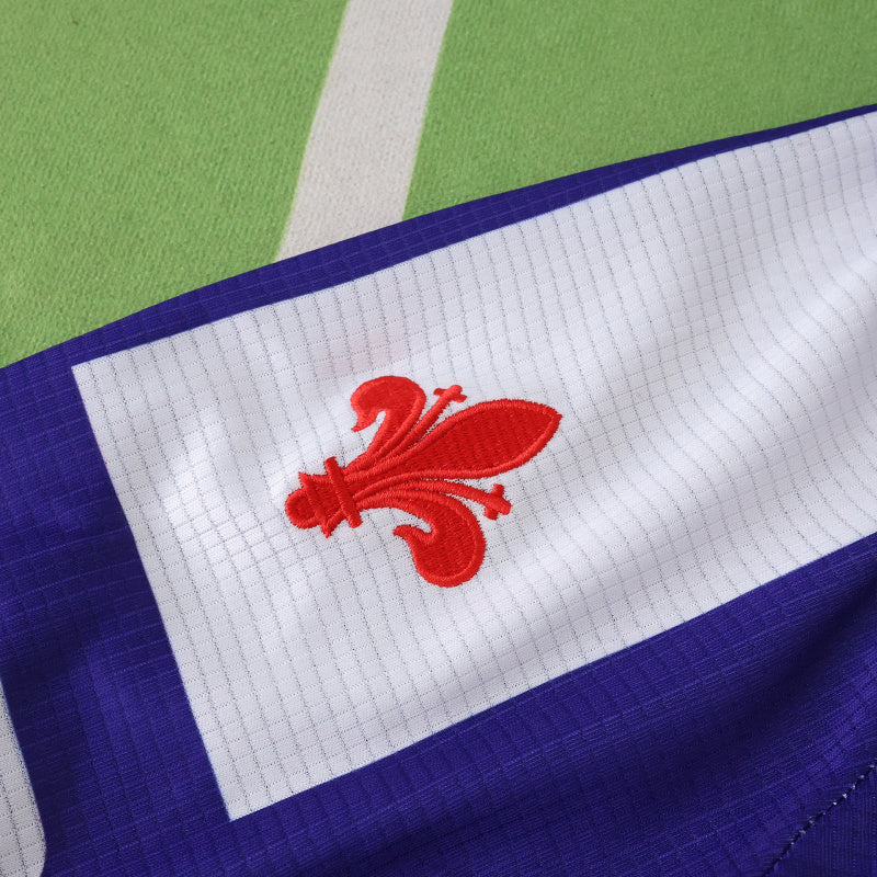 1998 Fiorentina Season Home Retro Football Jersey – Detailed View