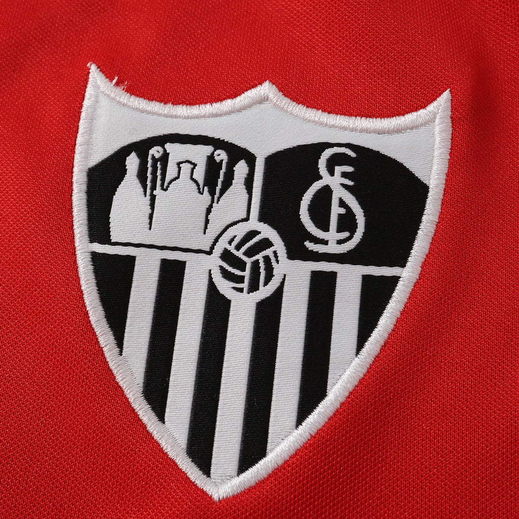 Sevilla C.F 2026-2027 Season Away Red Football Jersey Trikot Maillot V4