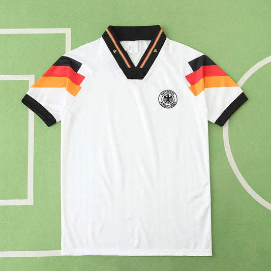 Germany 1992 Season Home White Retro Jersey Trikot