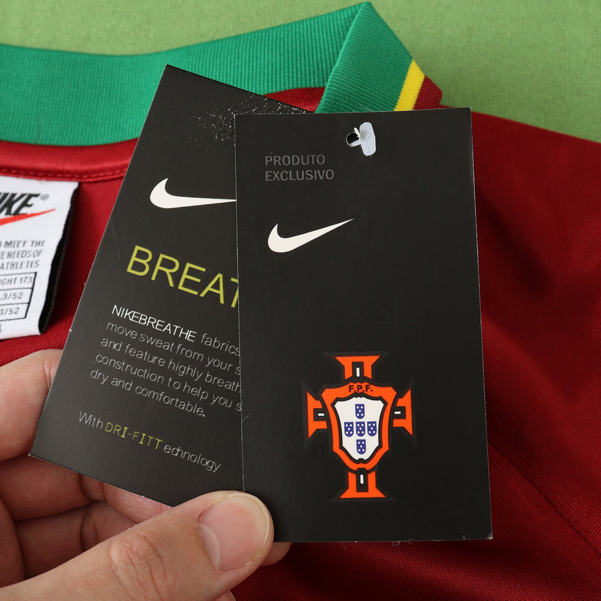 98 Season Portugal Home Football Jersey – 7