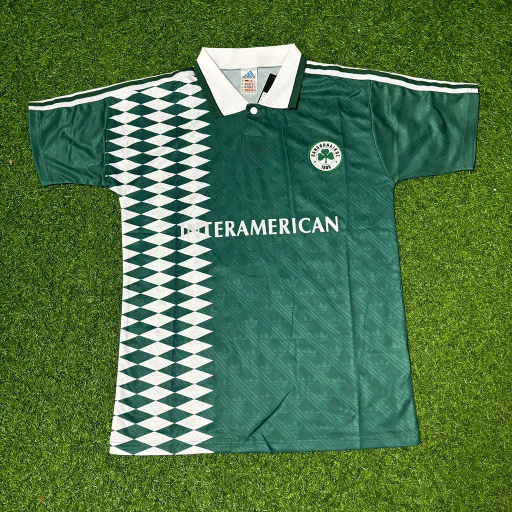 Panathinaikos 1995/96 Retro Home Kit Jersey – Back View