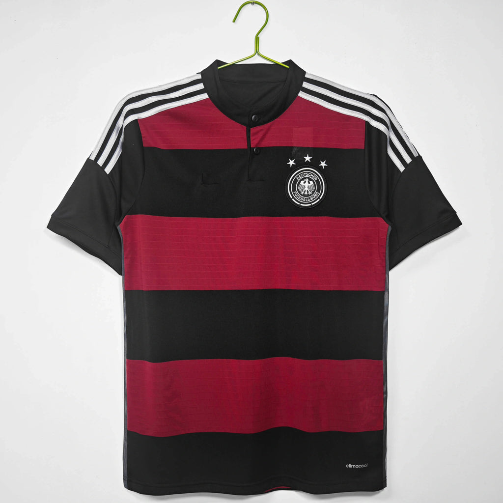 2014 Germany Deutschland Season Germany Away Retro – Back View