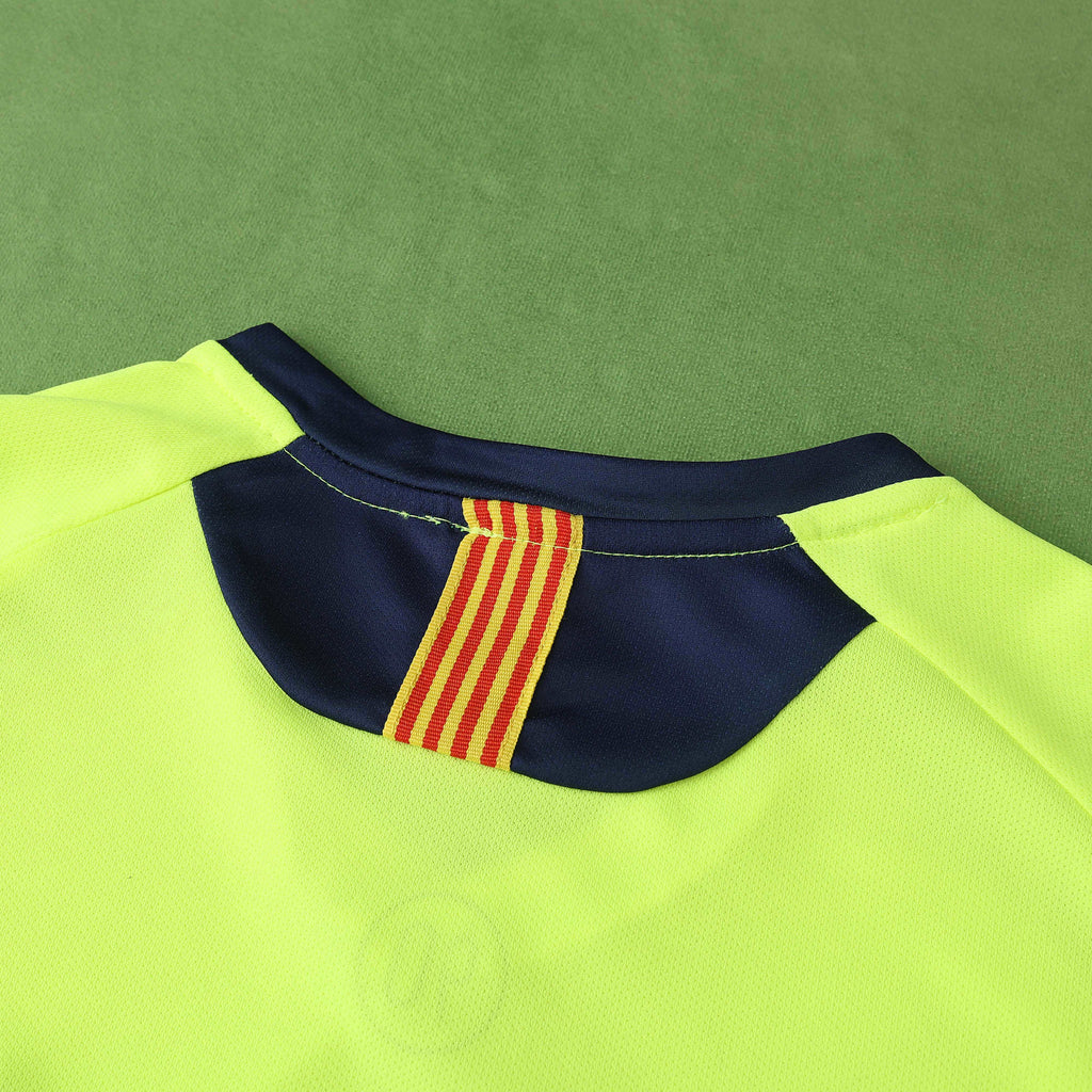 FC Barcelona 2005-2006 Season Away Retro Football Jersey Trikot Maillot V4