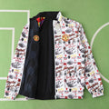Manchester United F.C. Double Sides Windbreaker - Reversible Jacket – Back View