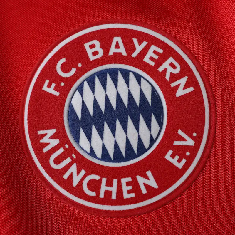 Bayern München 93/95 Season Red Home Retro Football Jersey – Front View