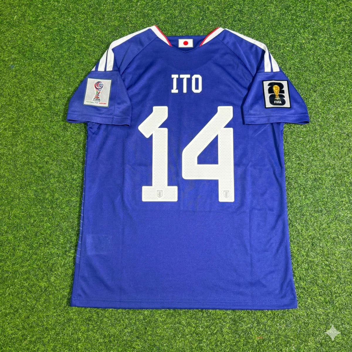 Japan 2026 World Cup Football Jersey – Junya Ito – Back View