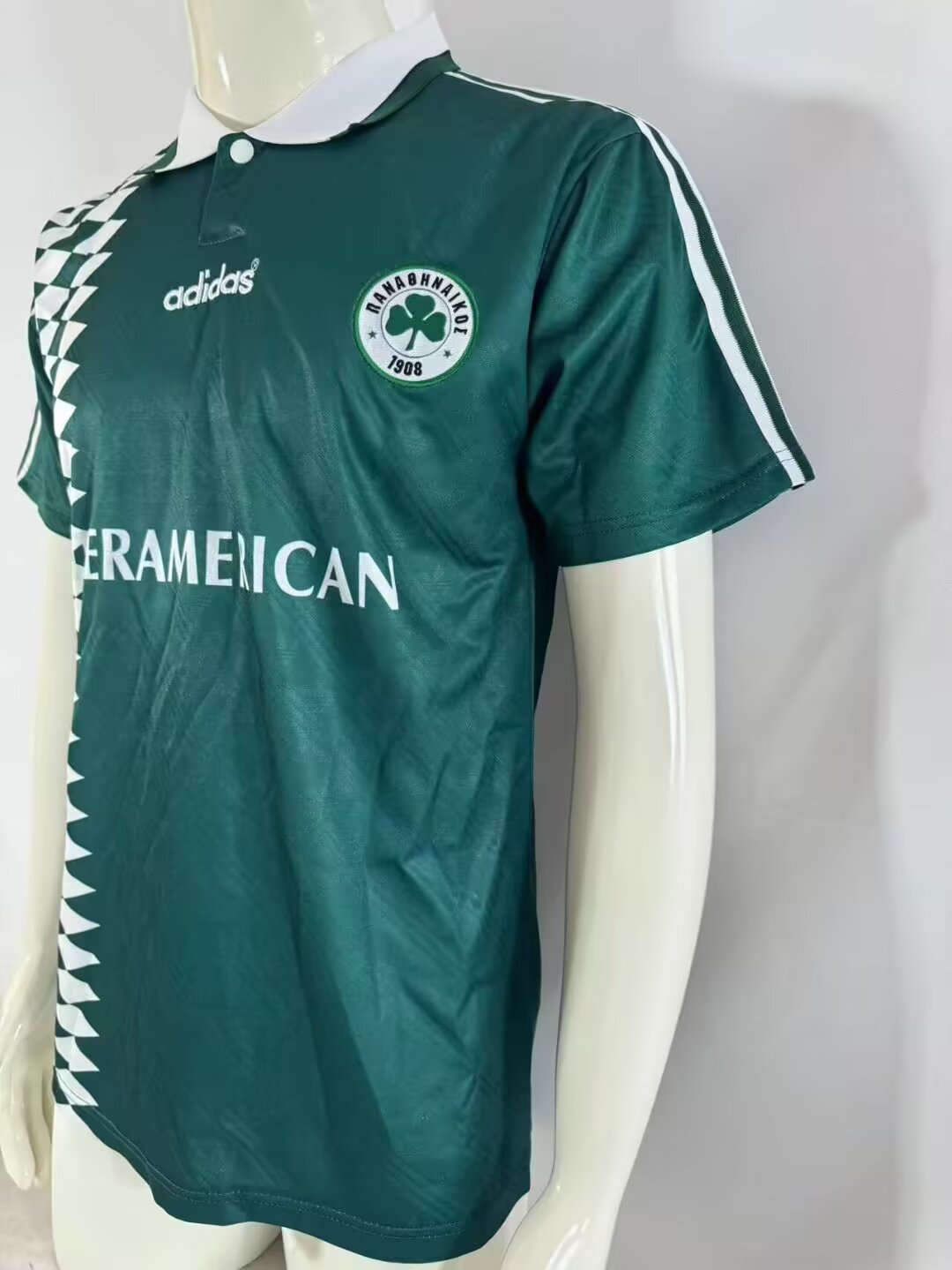 Panathinaikos 1995/96 Retro Home Kit Jersey – 6