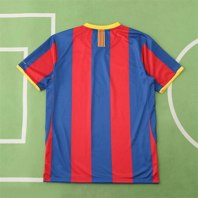 FC Barcelona 10/11 Season Home final match RetroJersey – Detailed View