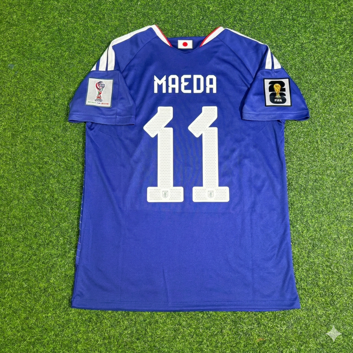 Japan 2026 World Cup Football Jersey – Daizen Maeda – Back View