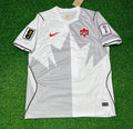 2026 Canada World Cup Tajon Buchanan #17 Away White Football Jersey – Front View