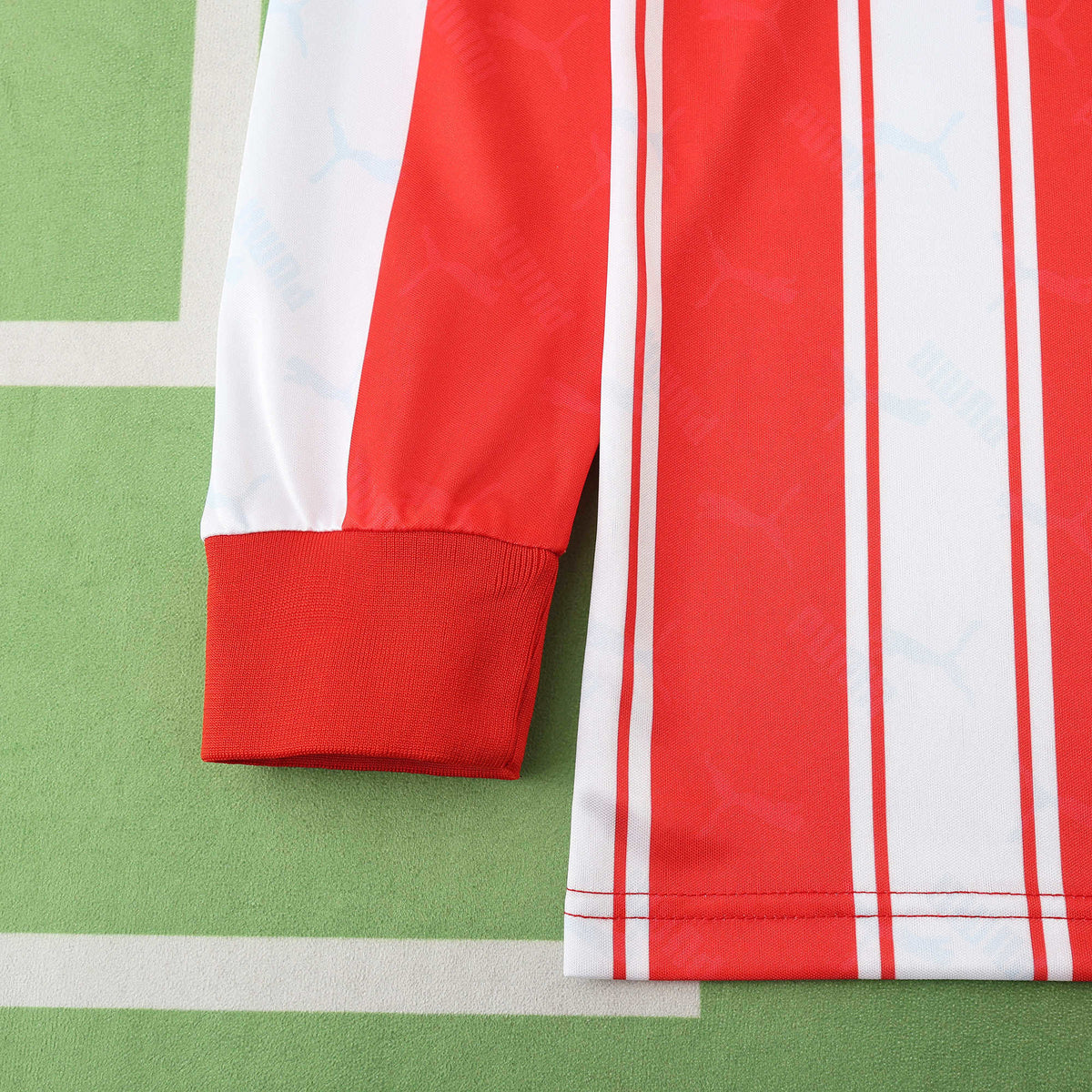 Atlético de Madrid 1994-1995 Season Home Retro Long Sleeve Football Jersey Trikot Maillot V5