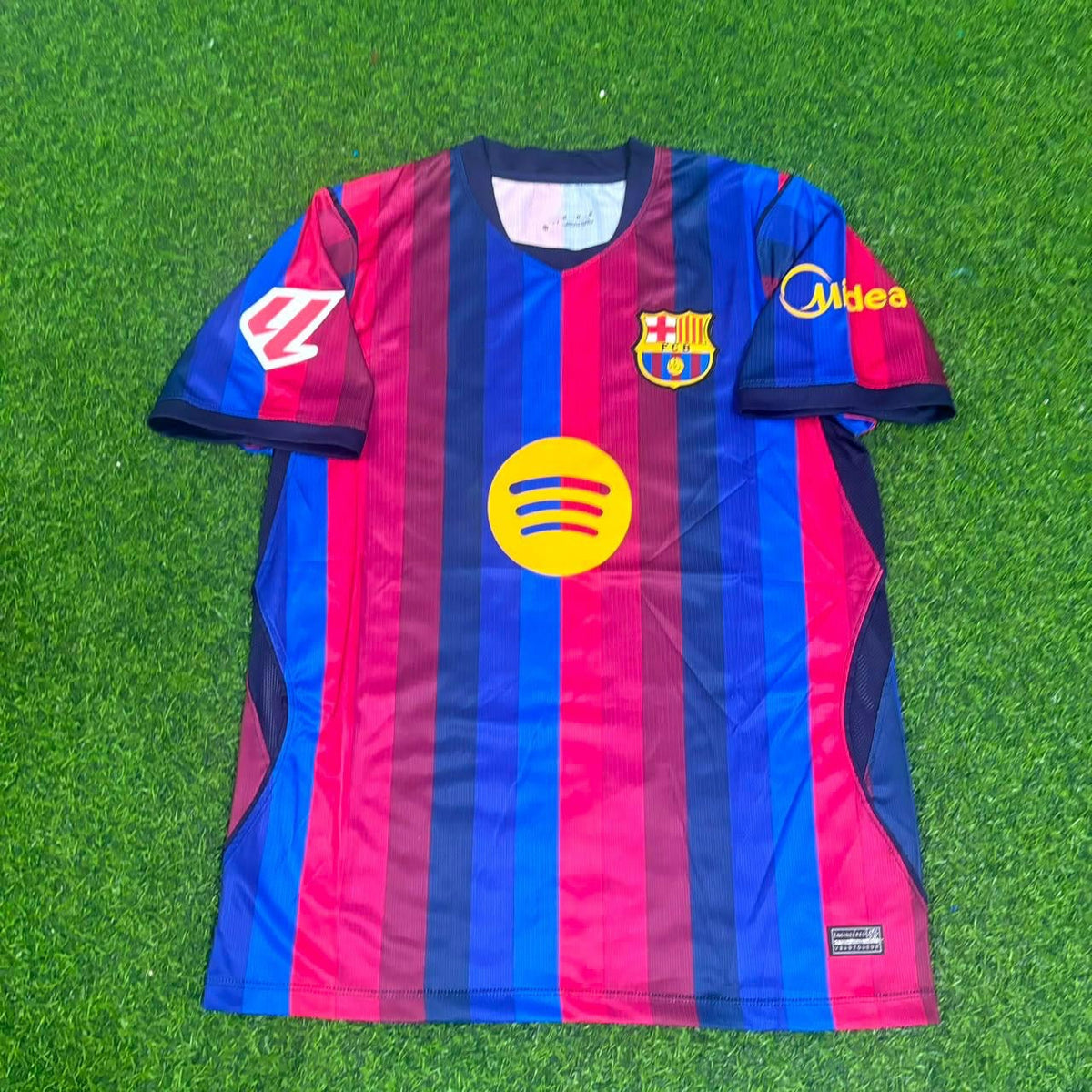 2027 Pau Cubarsi #5 Barcelona Home Football Jersey – Front View