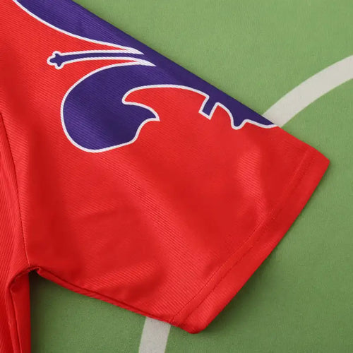 ACF Fiorentina 95/96 Season Red Third Retro Jersey – Front View