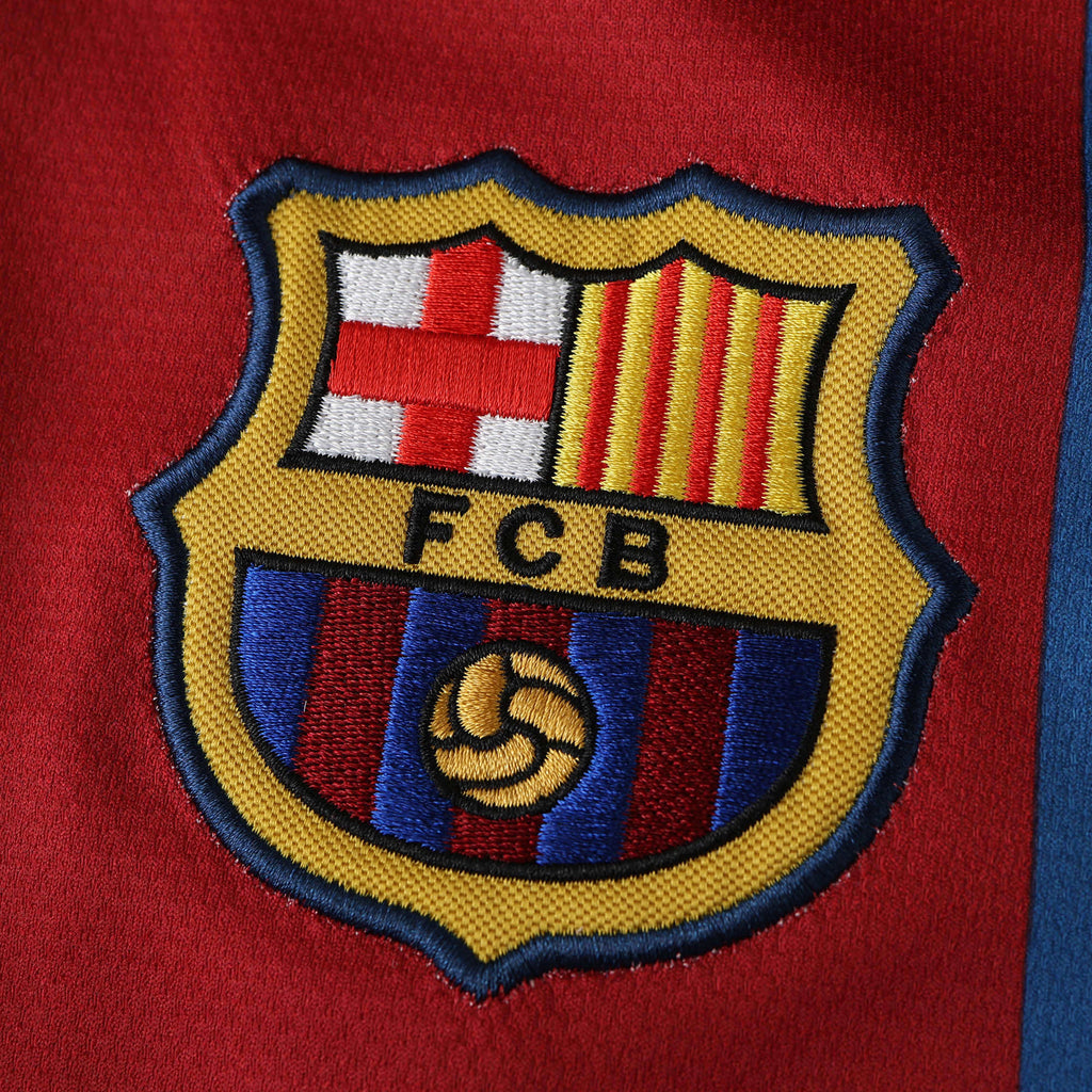 FC Barcelona 2006-2007 Season Home Retro Football Jersey Trikot Maillot V6