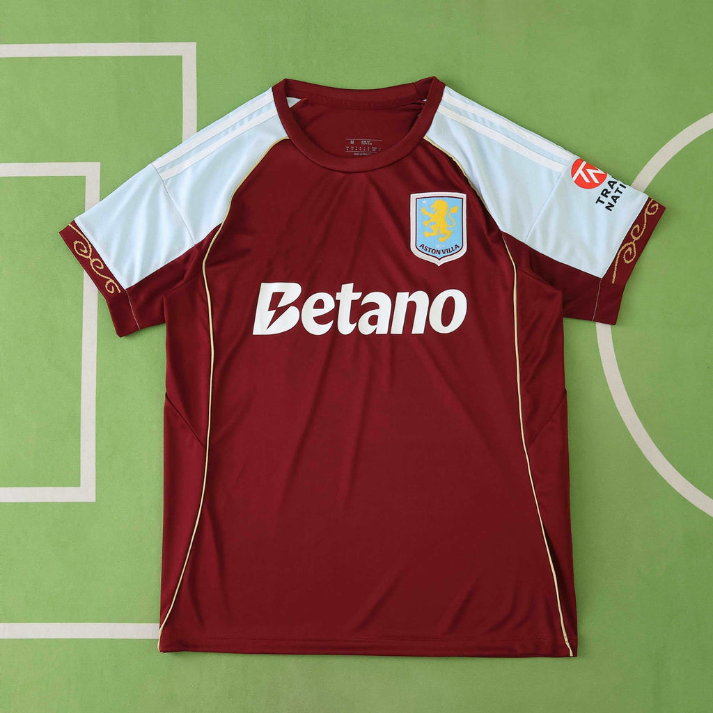 2026 Emiliano Buendía 10- Aston Villa Home Football Jersey – Front View