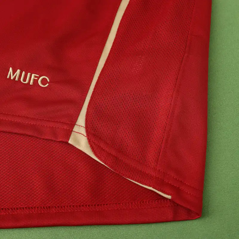 Manchester United F.C 06/07 Season Home Red Retro Football Jersey – 6