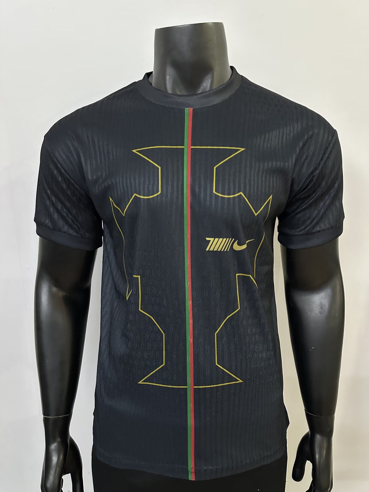 Cristiano Ronaldo CR7 Special Edition Black Jersey – Front View
