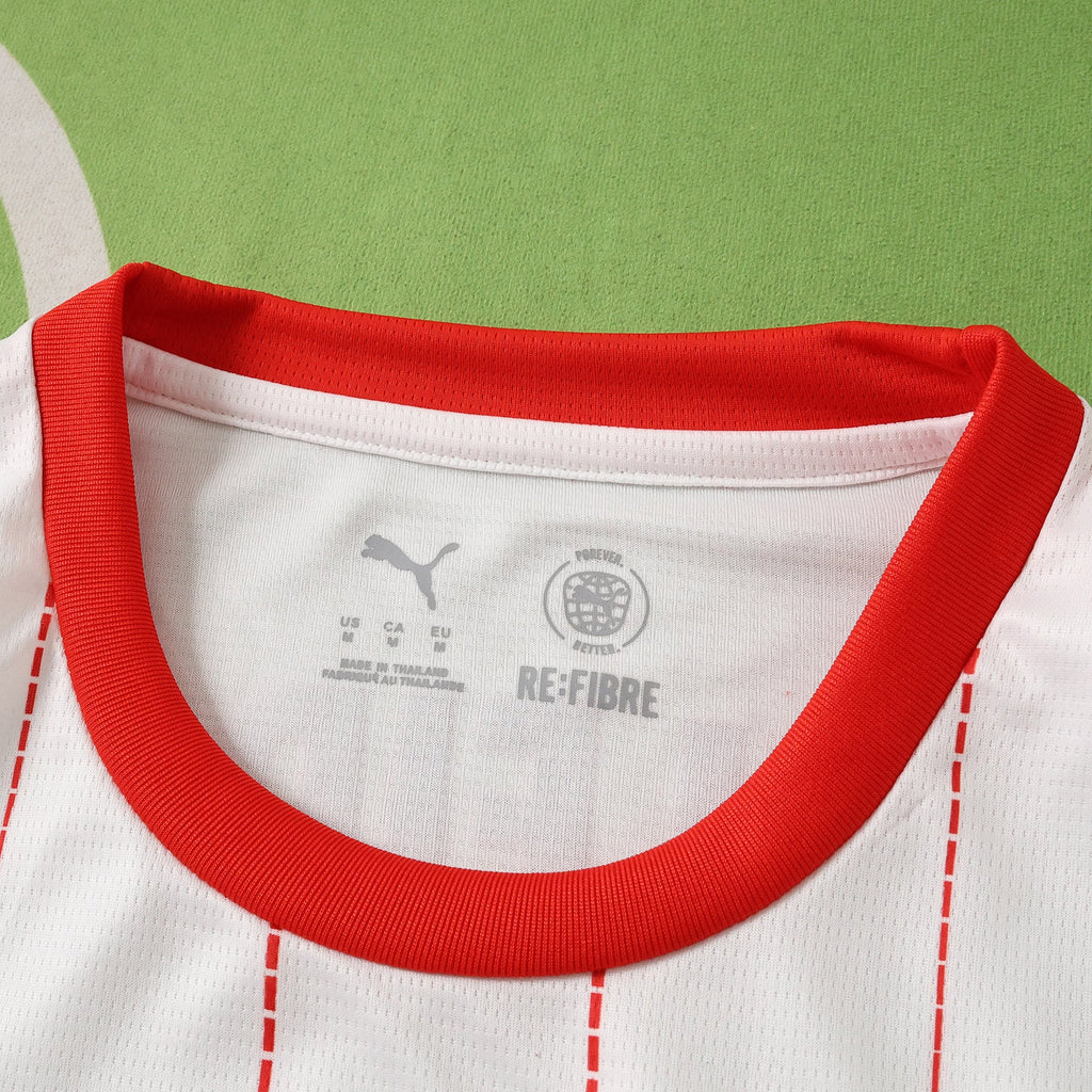 R.B. Leipzig 2026-2027 Season Home Football Jersey Trikot Maillot V6