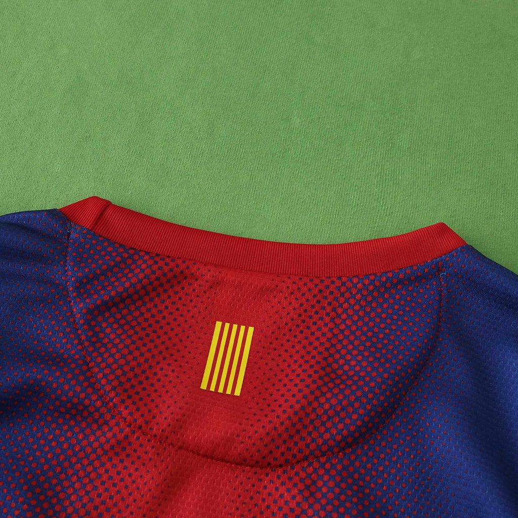 Barcelona 2012-2013 Season Kids Home Retro Football Jersey Trikot Maillot V6