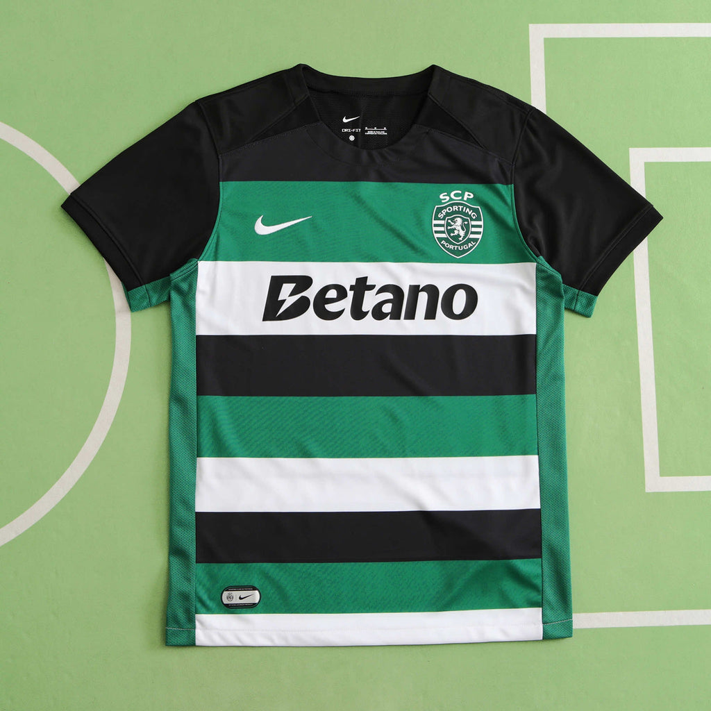 Viktor Gyökeres Sporting Lisbon Home Green Football Jersey – 9