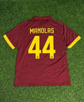 Kostas Manolas #44 Retro Football Jersey – Back View