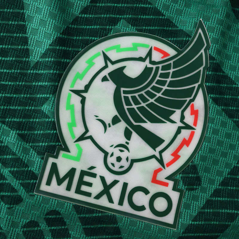 2026 Mexico World Cup Home Long Sleeve Football Jersey – Front View