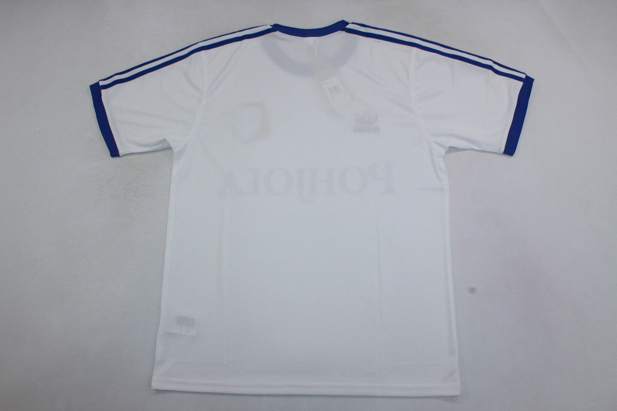 Finland 1982 Home Retro Jalkapallopaita – Front View