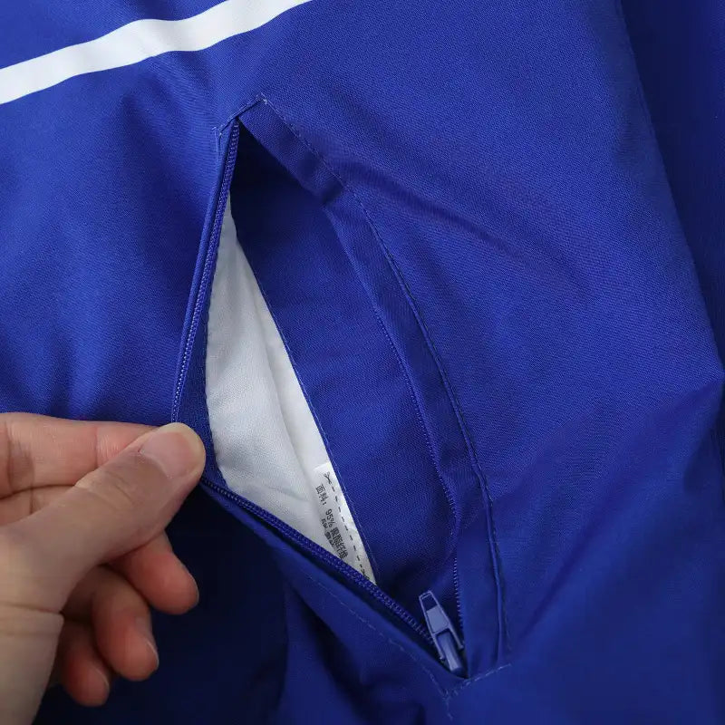 France Retro Vintage Double Sides Windbreaker - Reversible Jacket – 11