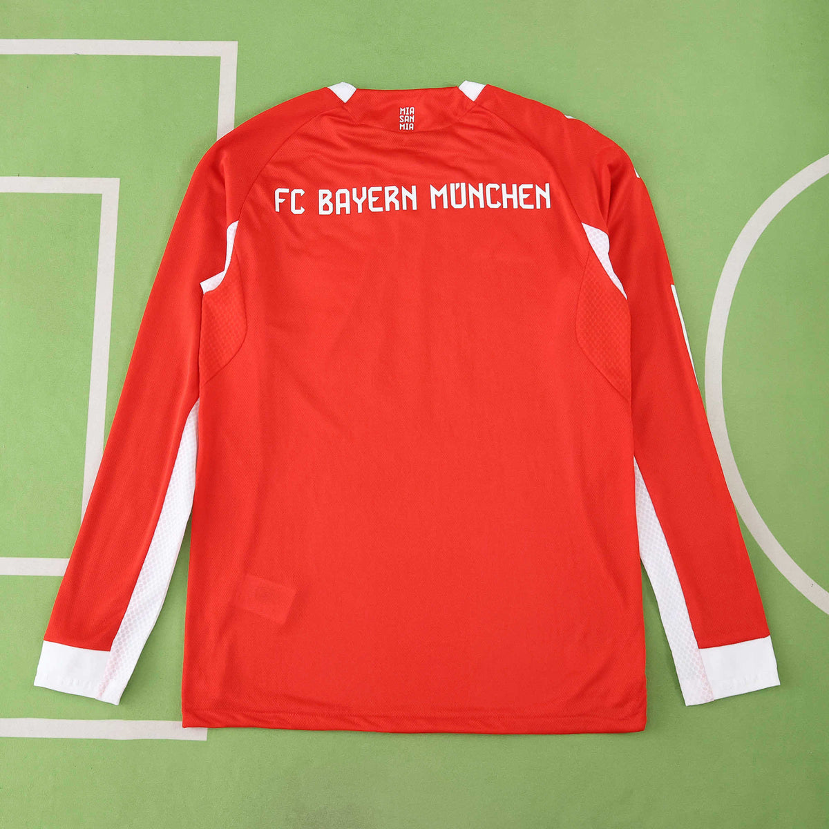 F.C Bayern München 2025-2026 Season Home Long Sleeve Football Jersey Trikot Maillot V2