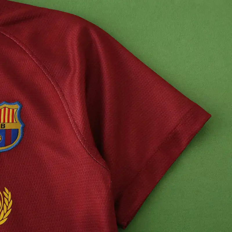Barcelona 2009 Final Home Retro Kids Kit Jersey KinderTrikot Enfant – 11