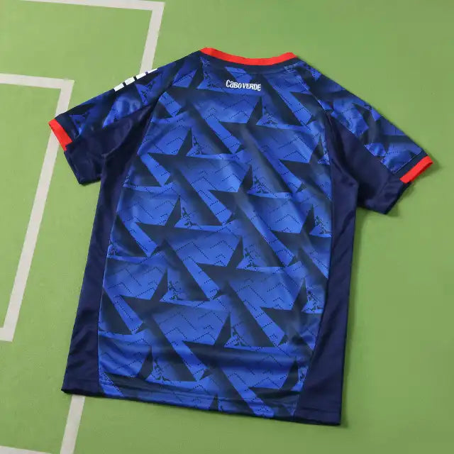 Cape Verde 2026 World Cup Kids Football Blue Jersey Kit – 4
