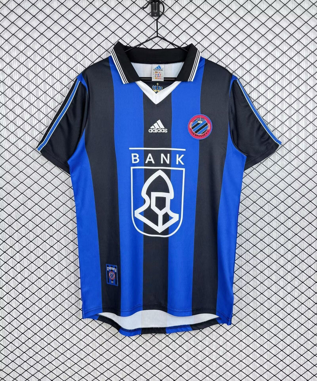 1998 Club Brugge 1999 Retro Football Jersey – Detailed View