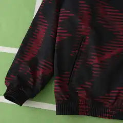 Germany Deutschland Double Sides Windbreaker - Reversible Jacket Black – 9