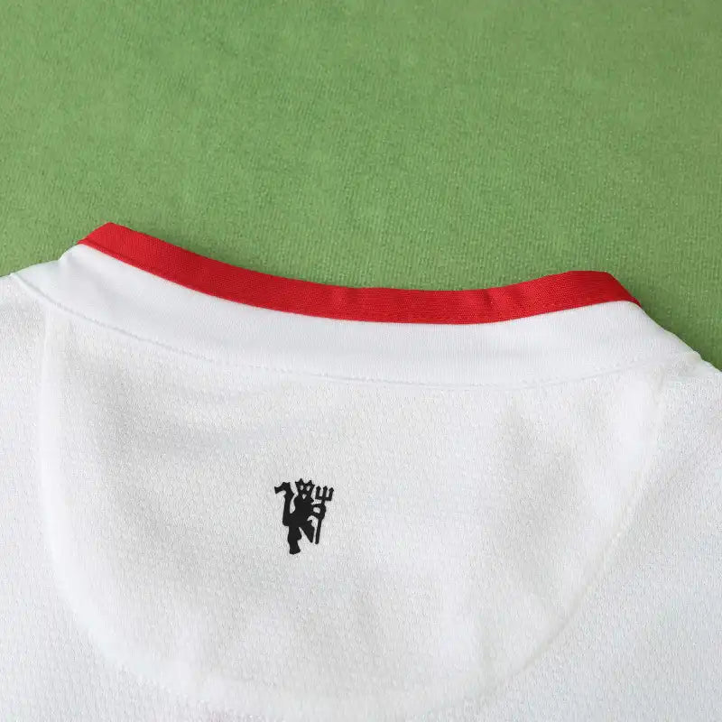 Manchester United F.C 12/13 Season Away White Retro Jersey – 4