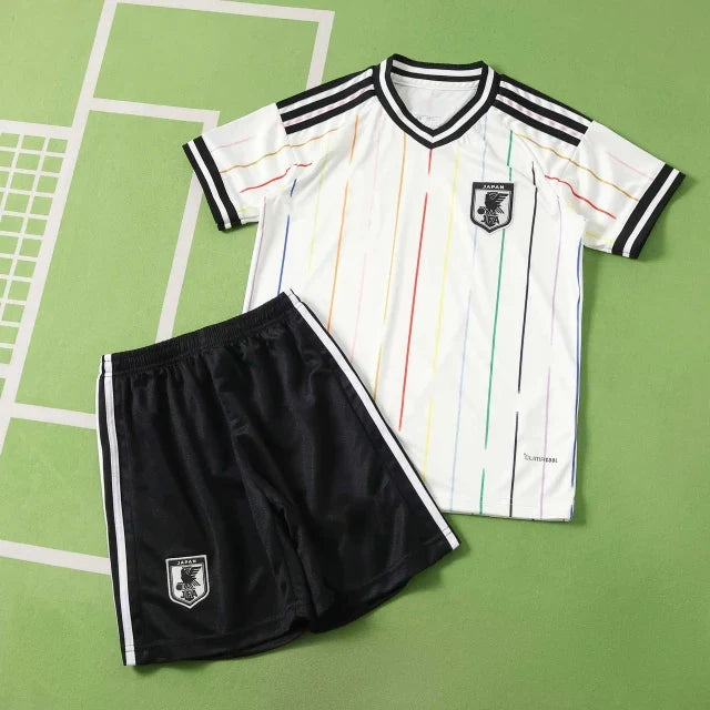 Japan World Cup 2026 Away Football Kids Jersey Shirt – Back View