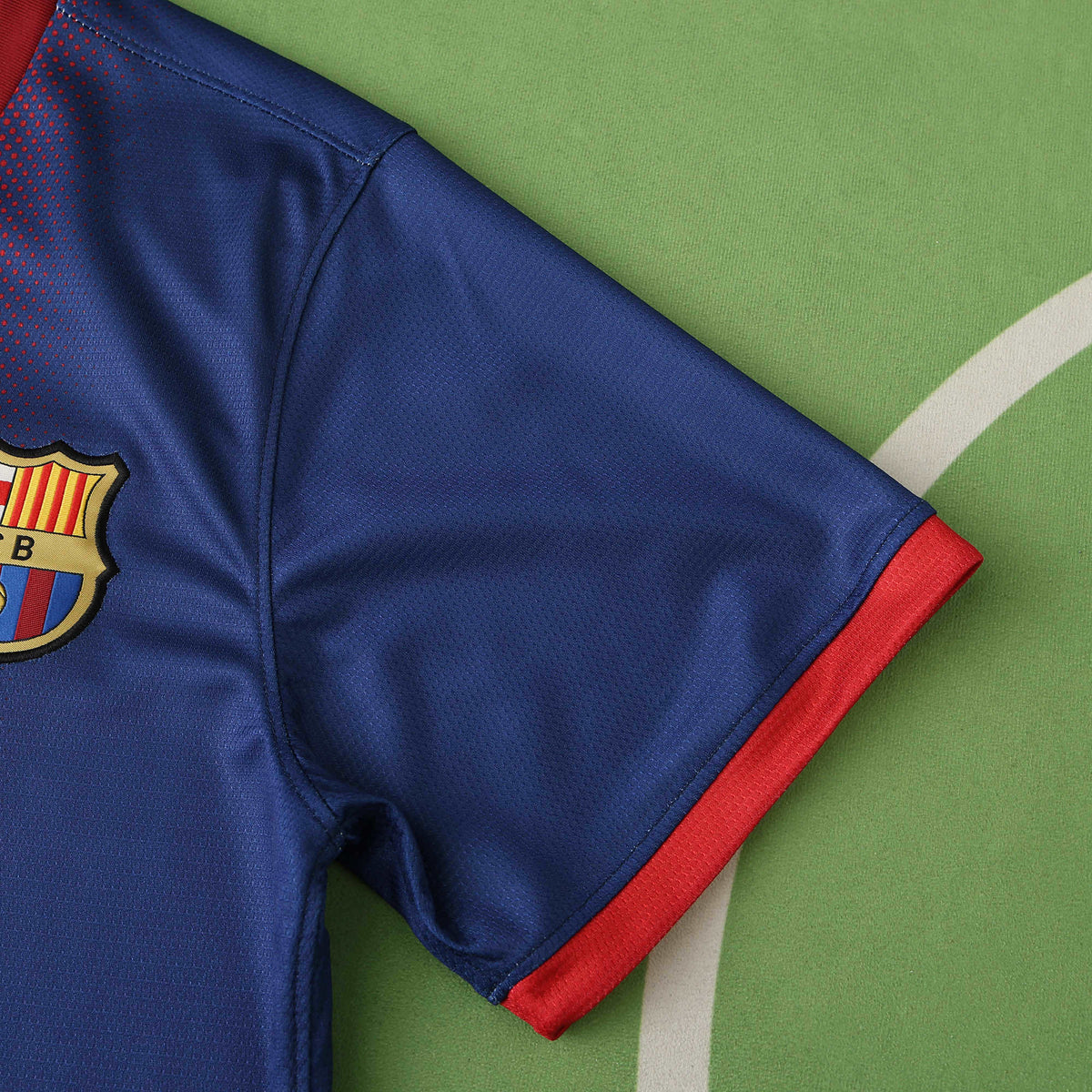 Barcelona 2012-2013 Season Home Retro Football Jersey Trikot Maillot V5