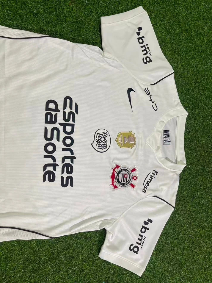 Memphis Depay Corinthians 2026-2027 Special White Football Jersey – Detailed View