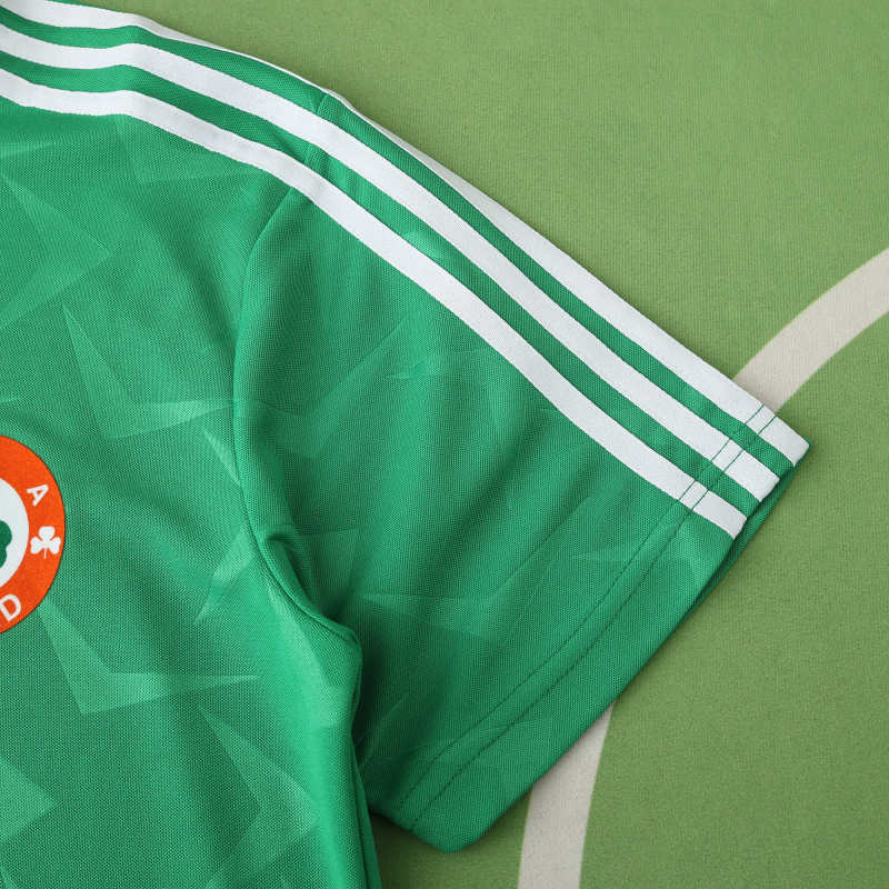 Ireland 1990 Season Home Retro Jersey Soccer – 5