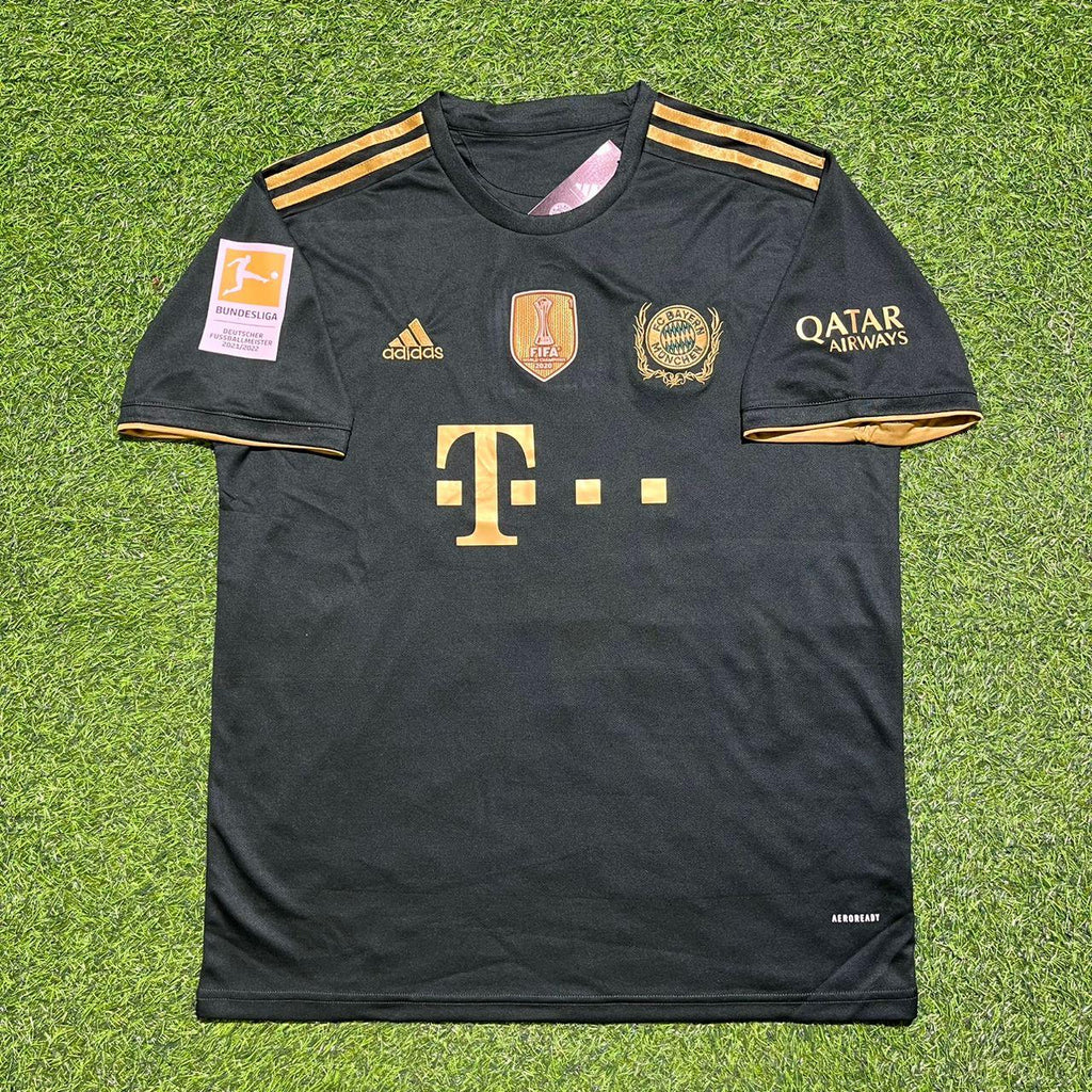2021 Lucas Hernández #21 Bayern Munich 2022 Oktoberfest Special Edition Football Jersey – Detailed View